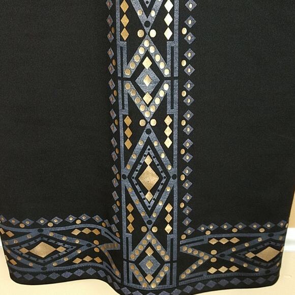 Bodycon Dress with Foil Design size Medium - Picture 4 of 6